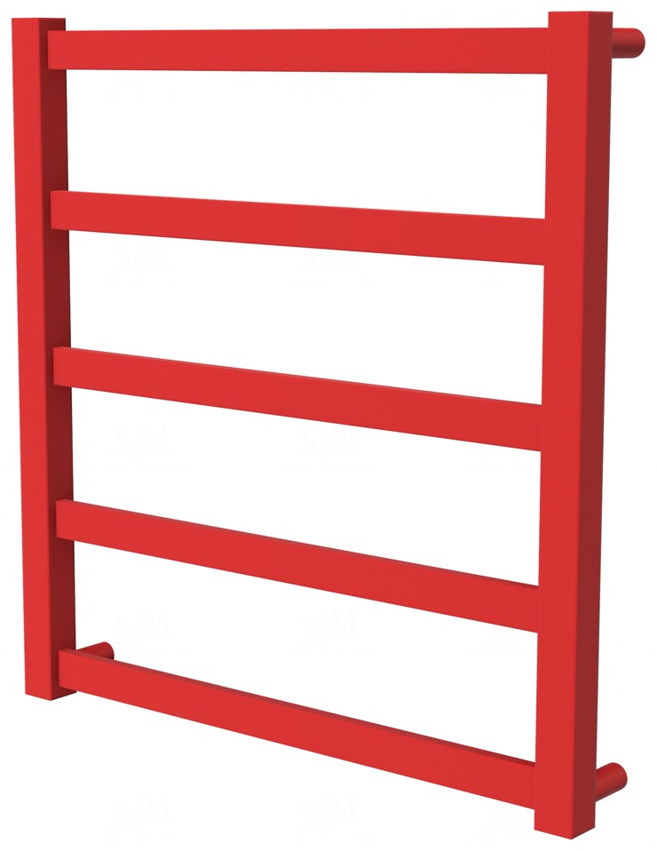 

Полотенцесушилка Extra 5 красная RAL3020 лесенка 550x530, red