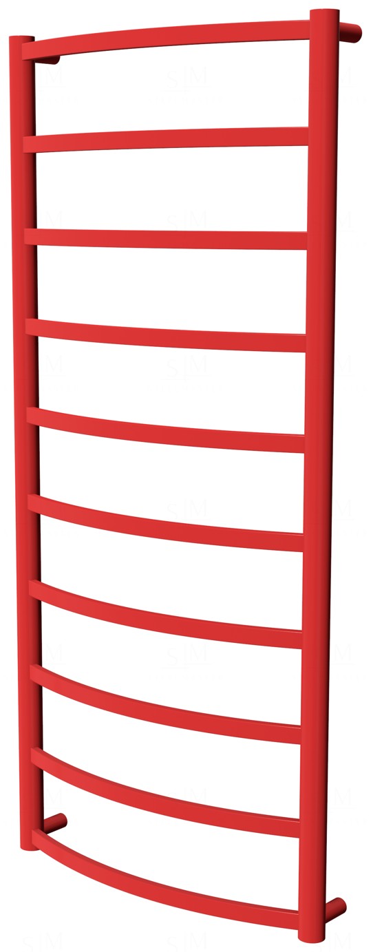 

Полотенцесушитель Elite 10 красная RAL3020 лесенка 1050x482, red