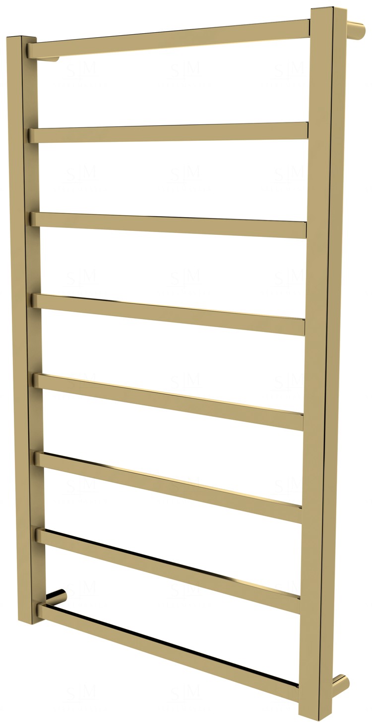 

Сушилка для полотенец Quatro 8 золото лесенка 850x530, gold