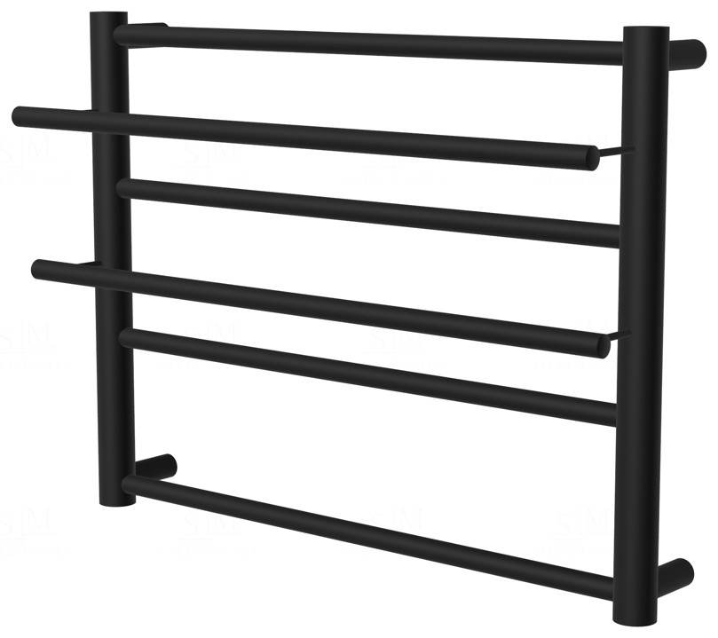 

Черный полотенцесушитель Elegant 4 RAL9005 лесенка 450x532, black
