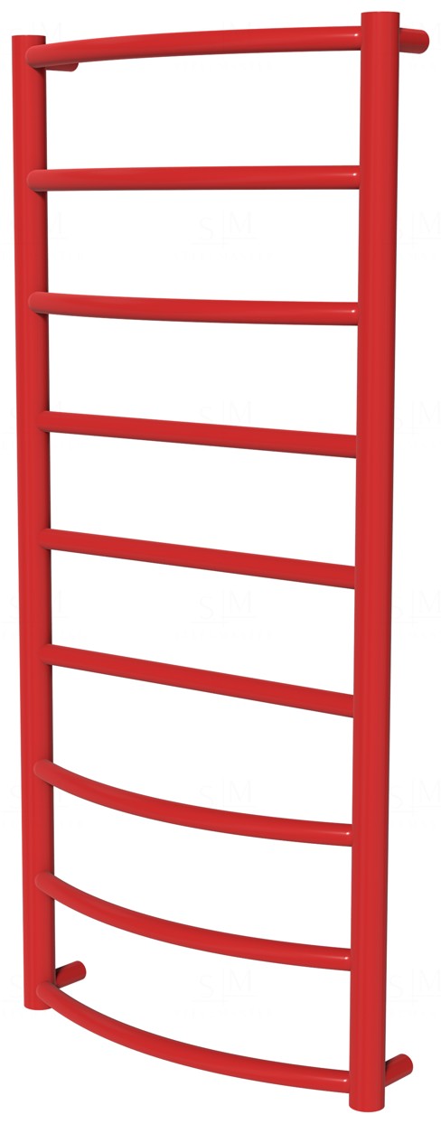 

Полотенцесушитель Classic 9 красная RAL3020 лесенка 950x432, red