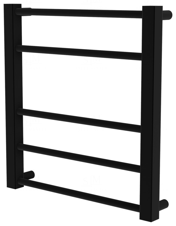 

Полотенцесушитель Sonnet 5 черная RAL9005 лесенка 450x430, black