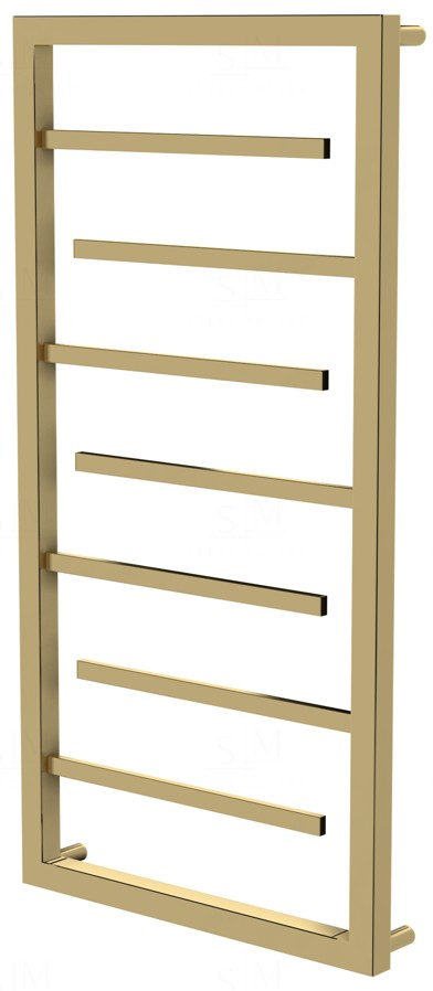 

Полотенцесушитель Prestige 7 золото лесенка 850x480, gold