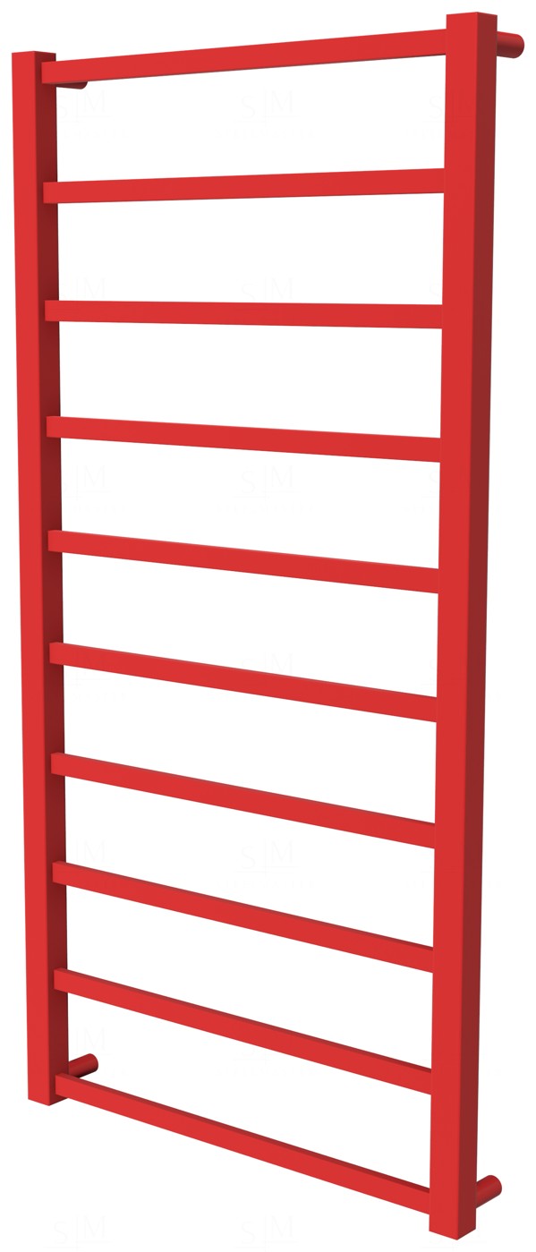 

Полотенцесушитель Quatro 10 красная RAL3020 лесенка 1050x530, red