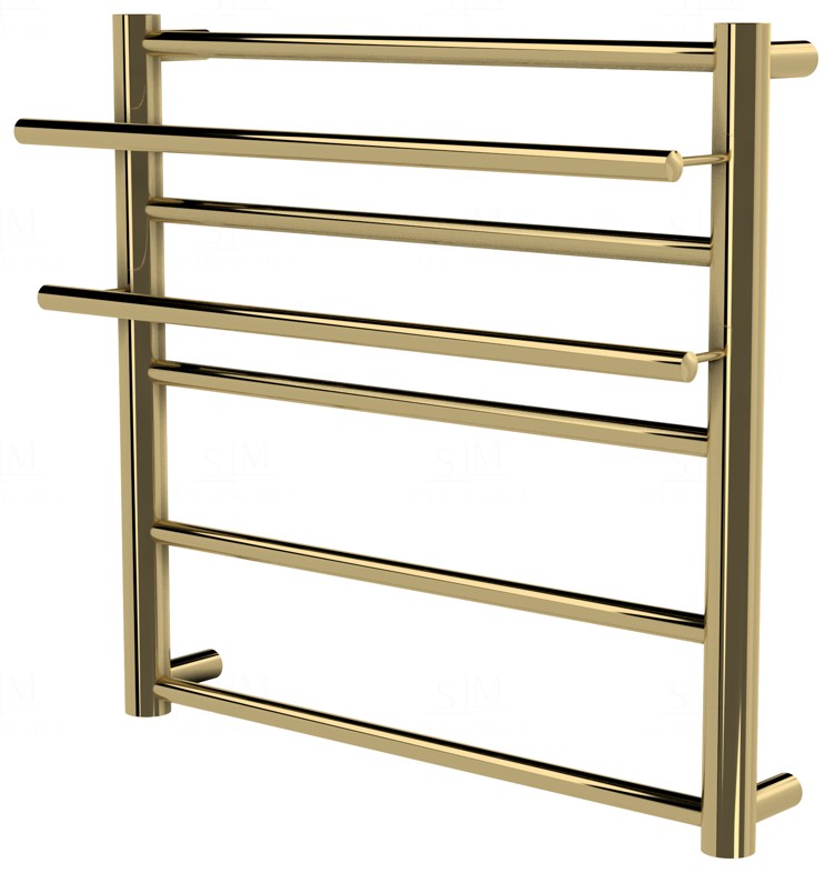 

Сушилка для полотенец Elegant 5 золото лесенка 550x482, gold