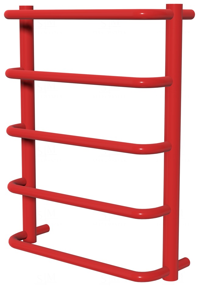 

Сушка для полотенец Modern 5 красная RAL3020 лесенка 550x432, red