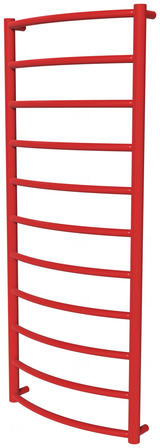 

Красный полотенцесушитель Classic 11 RAL3020 лесенка 1150x482, red