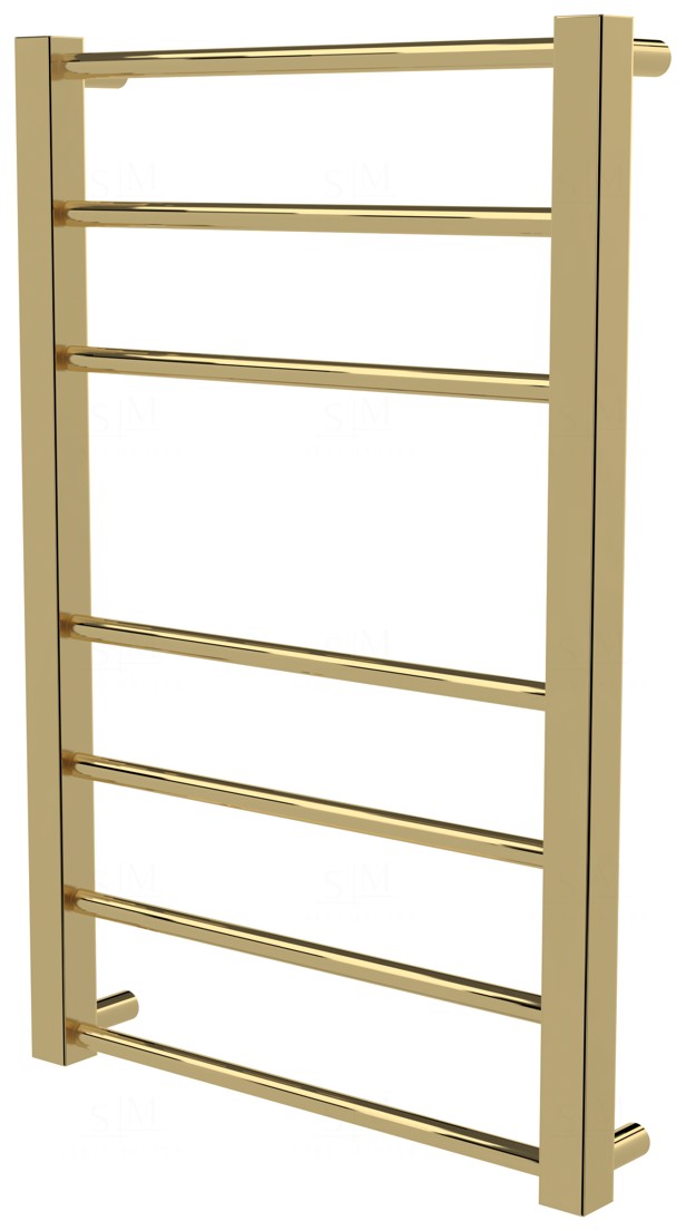

Полотенцесушитель Sonnet 7 золото лесенка 650x430, gold