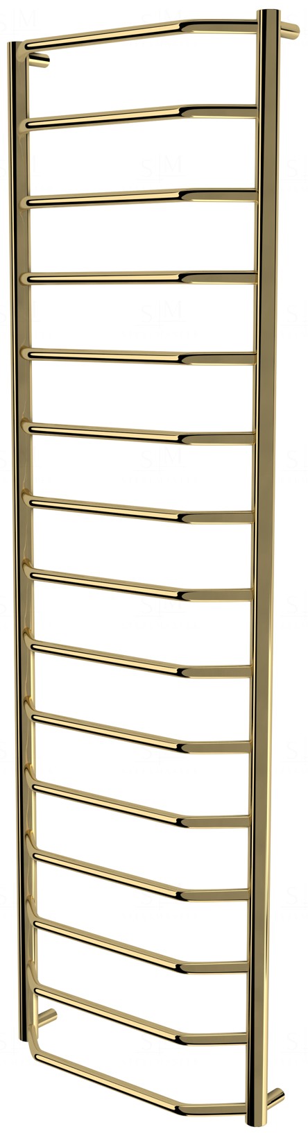 

Сушка для полотенец Standart 15 золото лесенка 1550x482, gold