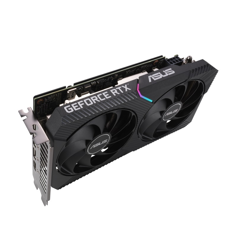 

Видеокарта GF RTX 3060 Ti 8GB GDDR6 Dual Mini V2 OC Asus (DUAL-RTX3060TI-O8G-MINI-V2) (LHR)