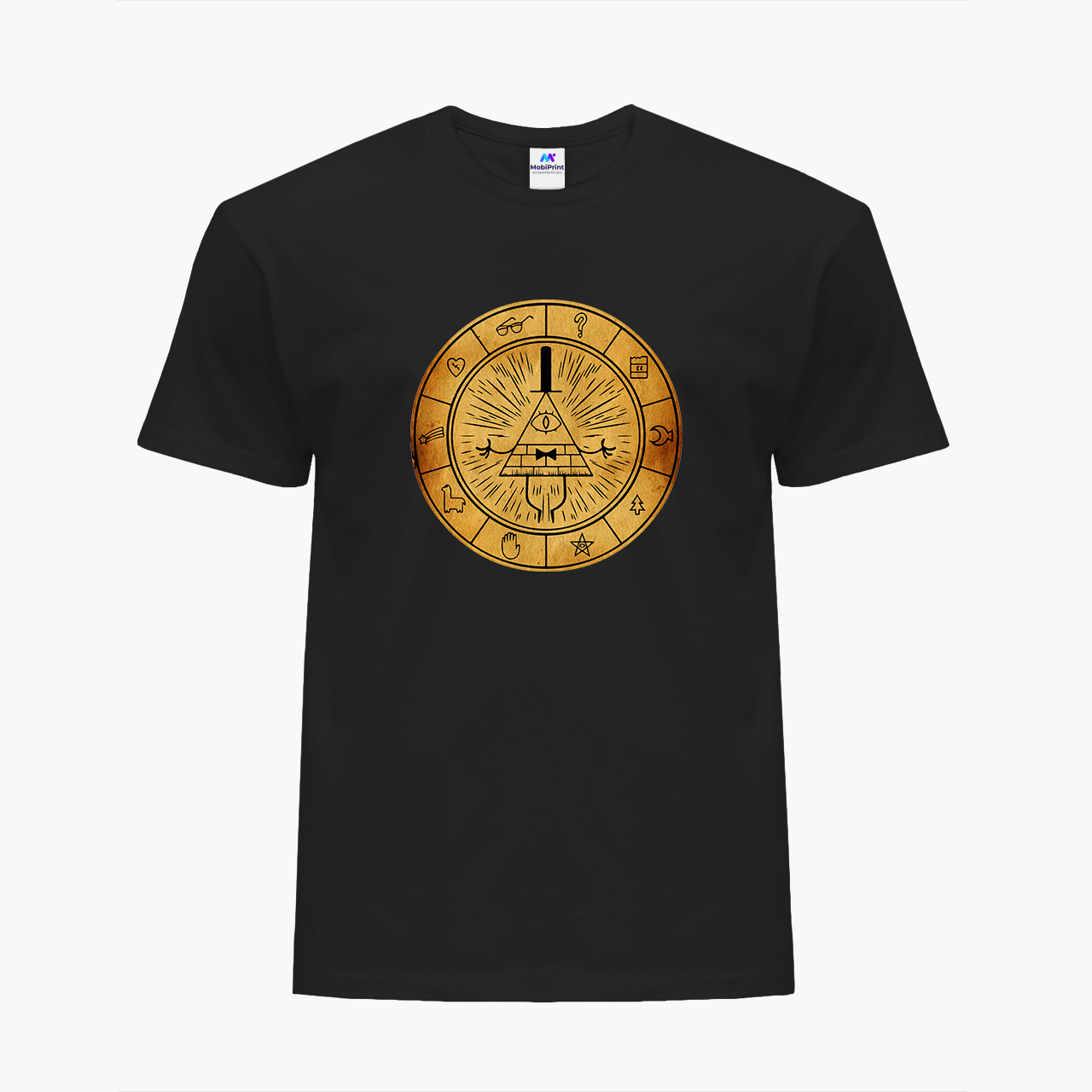 

Футболка мужская Гравити Фолз Билл Шифр (Gravity Falls Bill Cipher) (9223-2627-4)  Черная, Футболка мужская Гравити Фолз Билл Шифр (Gravity Falls Bill Cipher) (9223-2627-4) XL Черная