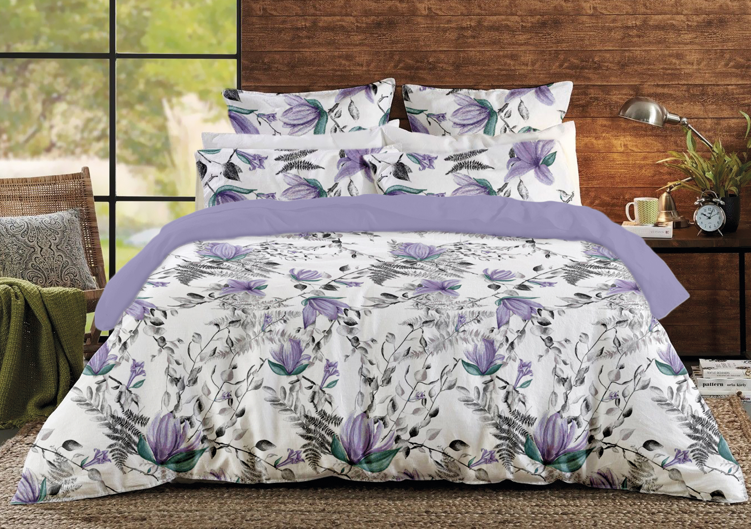 

Комплект постельного белья ТЕП Ranforce 705 ALEXIA LILA Флориан 200x215