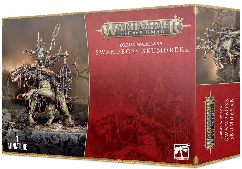 

Настольная игра Games Workshop Orruk Warclans: Swampboss Skumdrekk Age of Sigmar (99120209074)