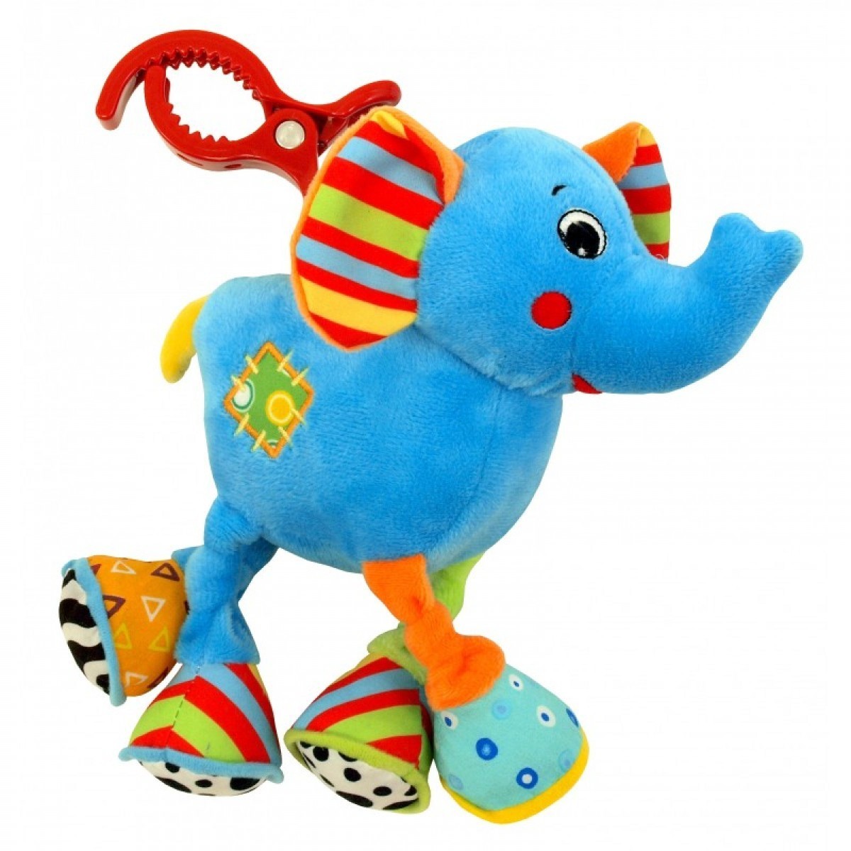 

Игрушка подвеска музыкальная с вибрацией Слоник Baby Mix TE-8562A-20