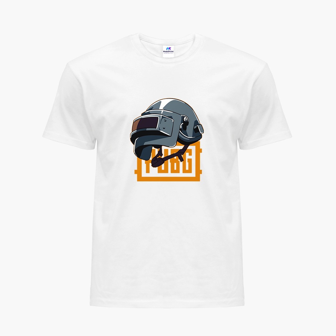 

Детская футболка ПАБГ (PUBG) (9224-1184) 110-116 см Хлопок Белый