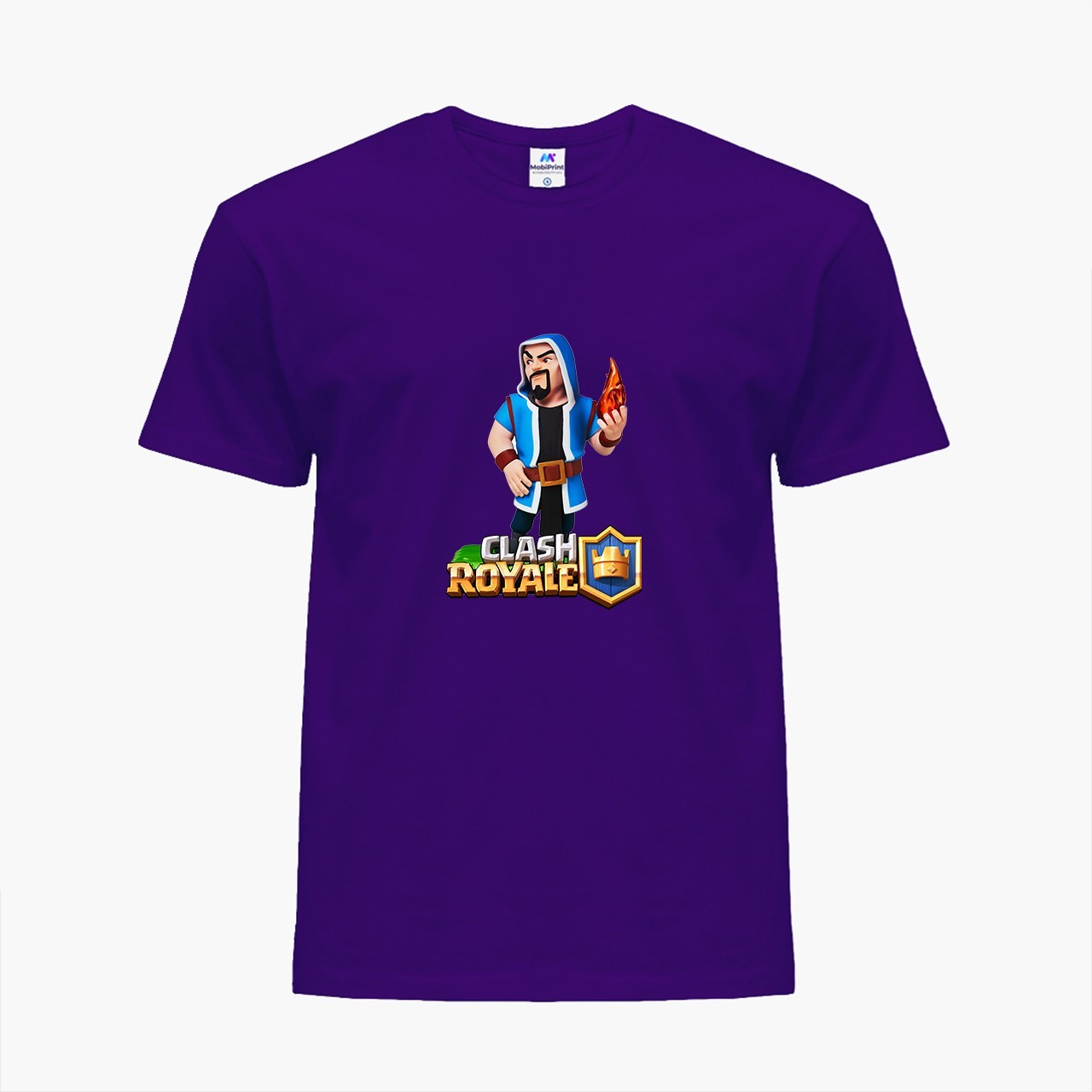 

Детская футболка Клеш Рояль (Clash Royale) (25186-1951) 146-152 см Хлопок Фиолетовый