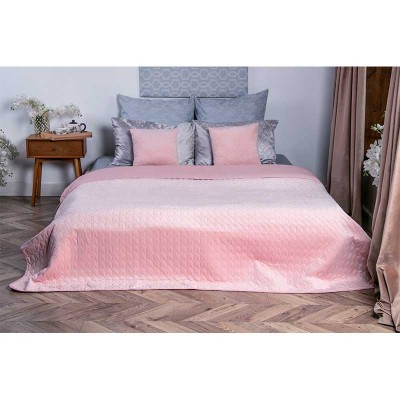 

Покрывало Руно двустороннее декоративное Velour Rose 180х220 см (340.55_Rose)