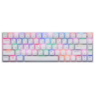 

Клавиатура 2E GAMING KG380 RGB 68key Gateron Red Switch BT/USB White (2E-KG380UWT-RD)