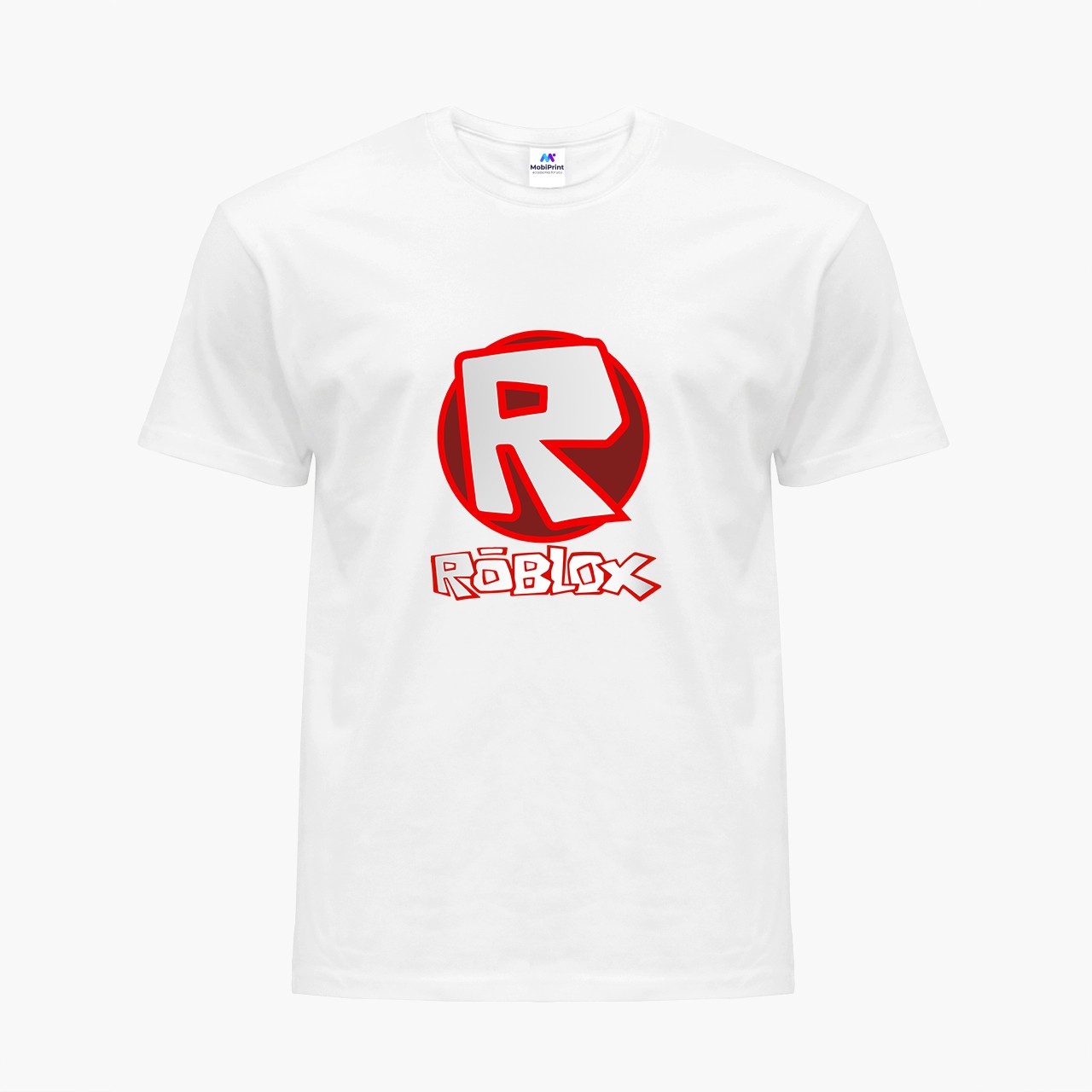 

Детская футболка Роблокс (Roblox) (9224-1708) 110-116 см Хлопок Белый