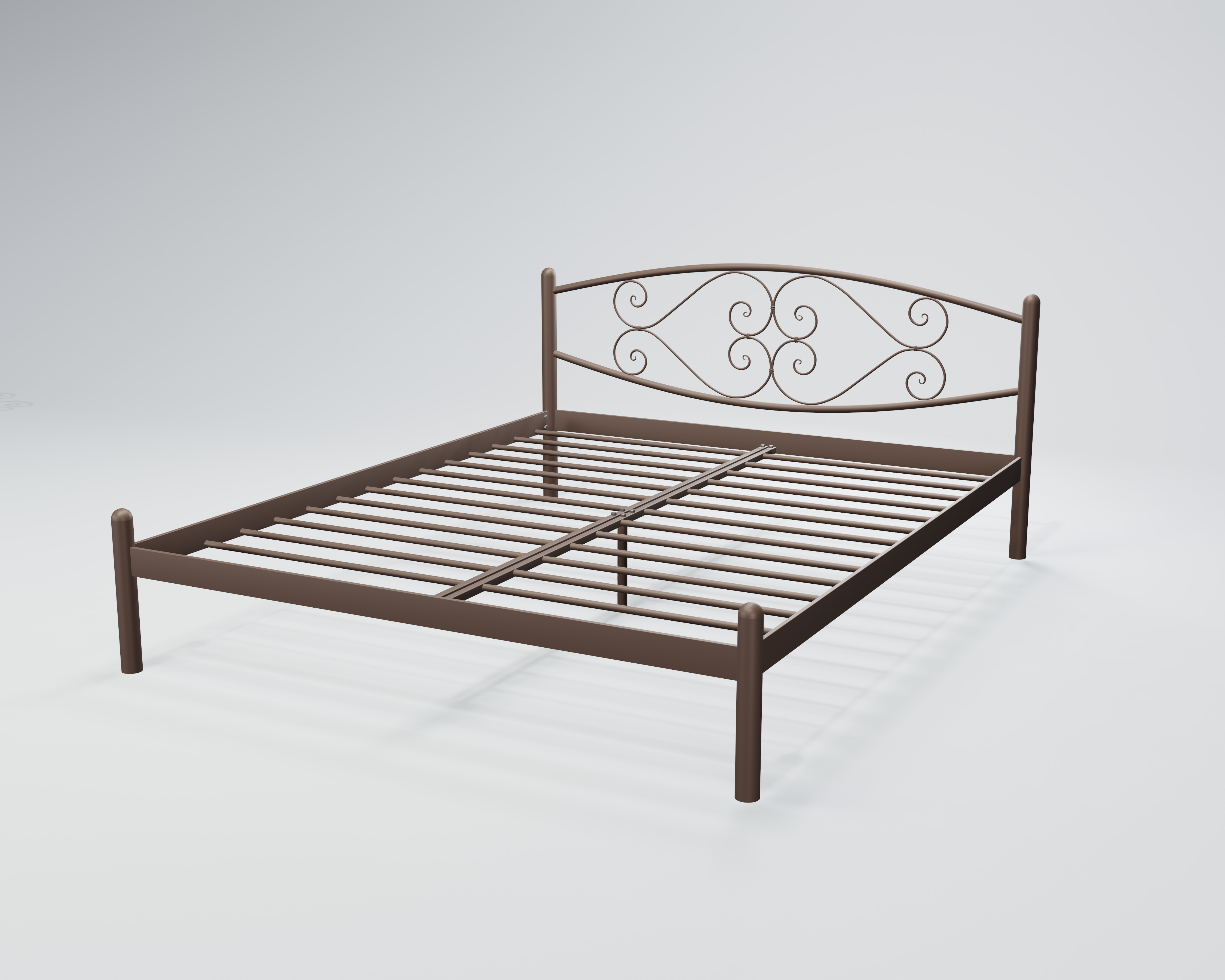 

Кровать Камелия1 Tenero черная медь 1800х1900