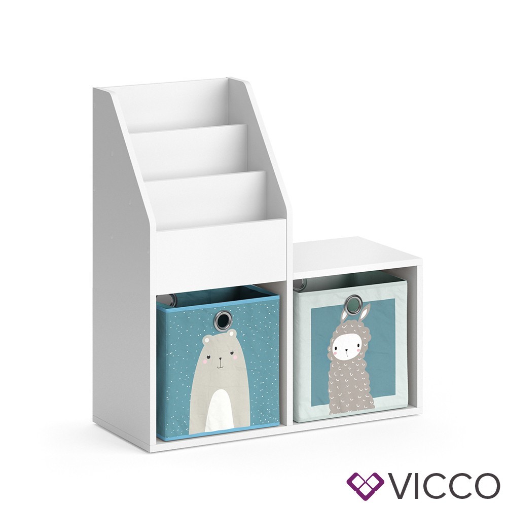 

Комод Vicco Luigi Mini+ органайзеры 2 шт. (медведь, барашек)