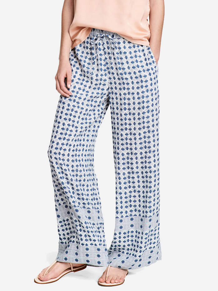 

Брюки H&M 0510675_белый-синий_02  Белые, Брюки H&M 0510675_белый-синий_02 44 Белые