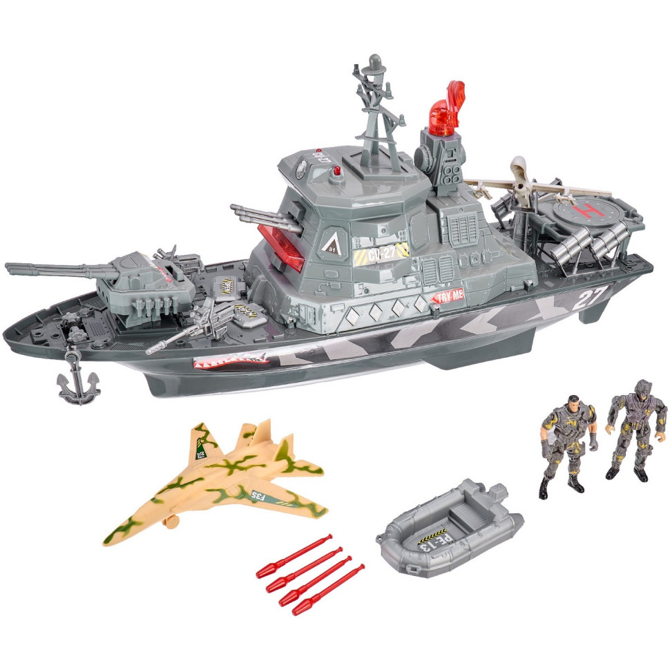 

Ігровий набір Z military team Військовий корабель ZIPP Toys 1828-106A
