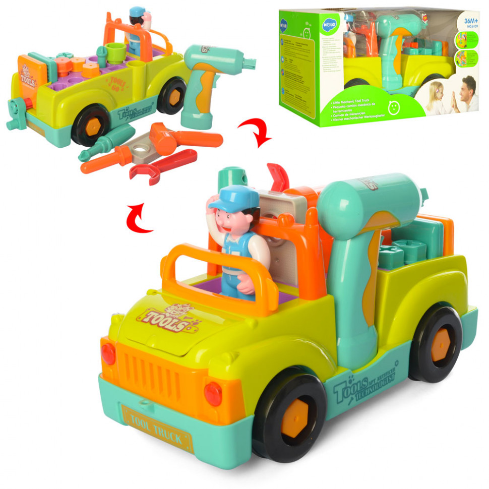 

Дитяча машина конструктор 6109 з шуруповертом