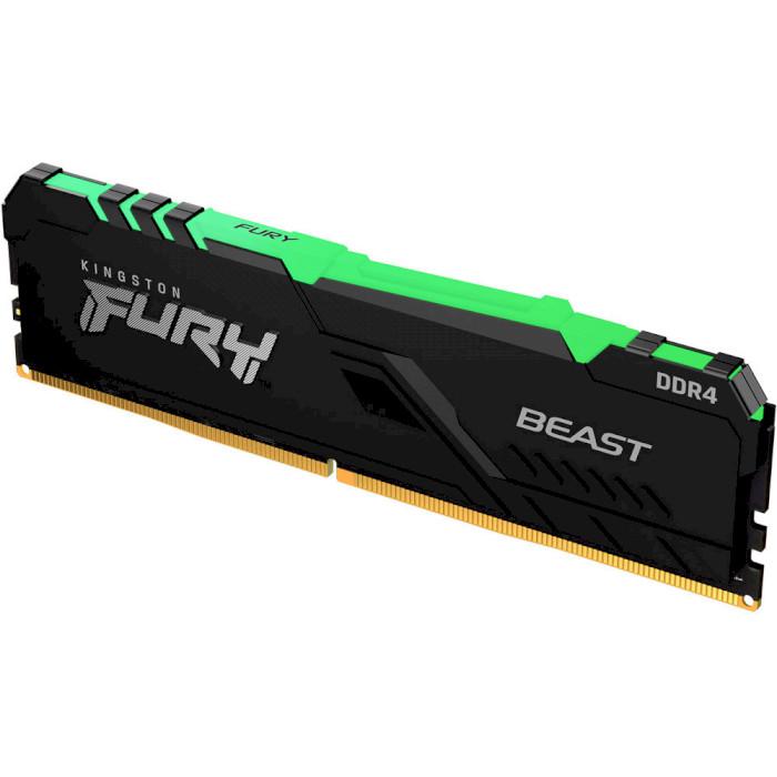

Модуль памяти KINGSTON FURY Beast RGB DDR4 3000MHz 32GB (KF430C16BBA/32)