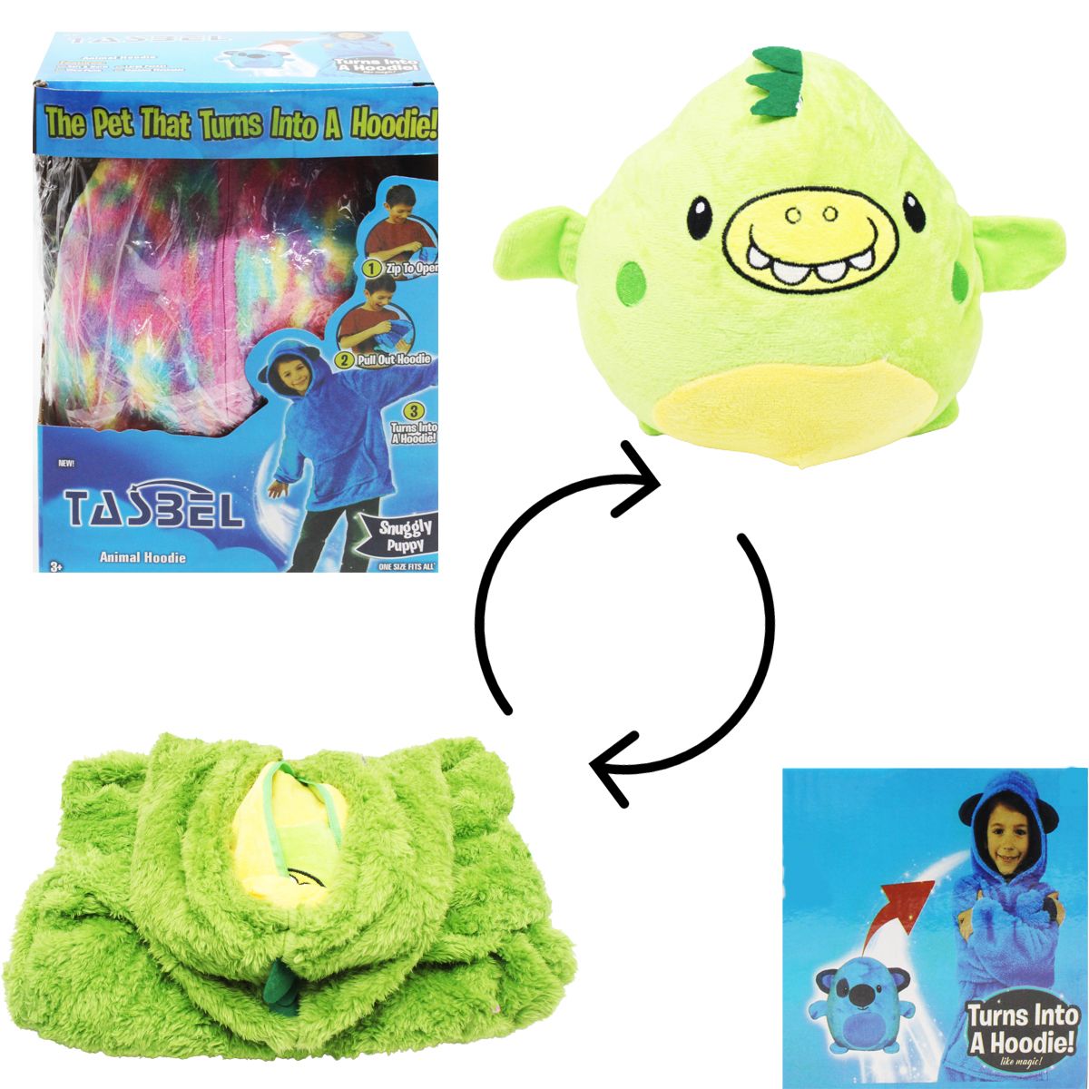 

Худи-трансформер Huggle Pets Свинка MiC (4135) (179230)