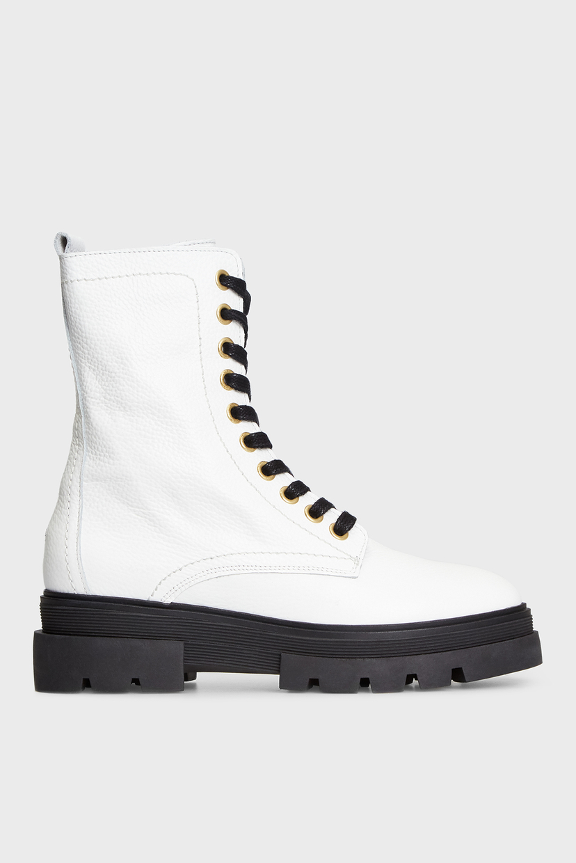 

Женские белые кожаные ботинки RUGGED CLASSIC Tommy Hilfiger 39 FW0FW05185