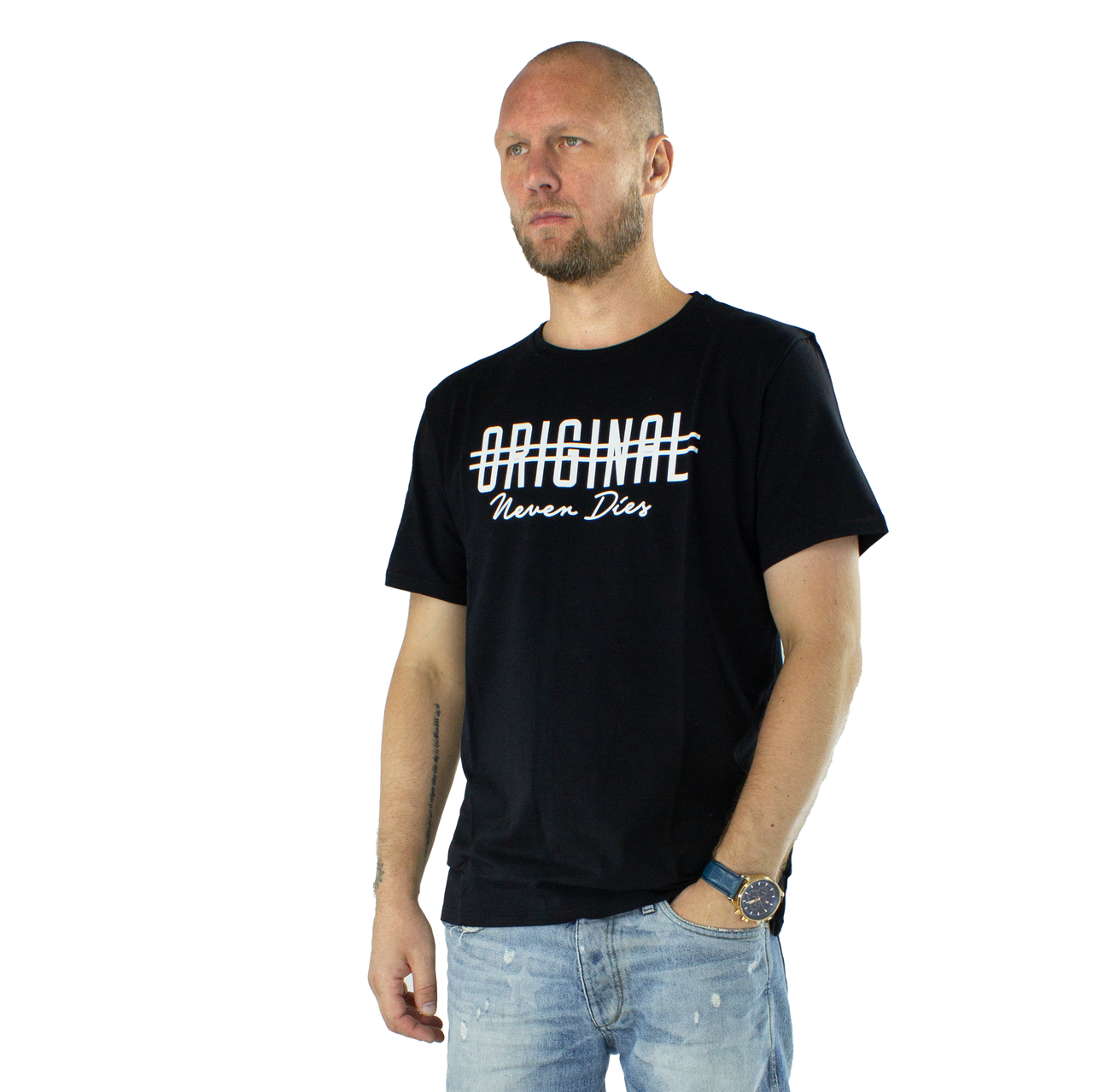

Мужская футболка с принтом Original Never Dies Черная XXXL (717894-black, Мужская футболка с принтом Original Never Dies Черная XXXL (717894-black-3XL)
