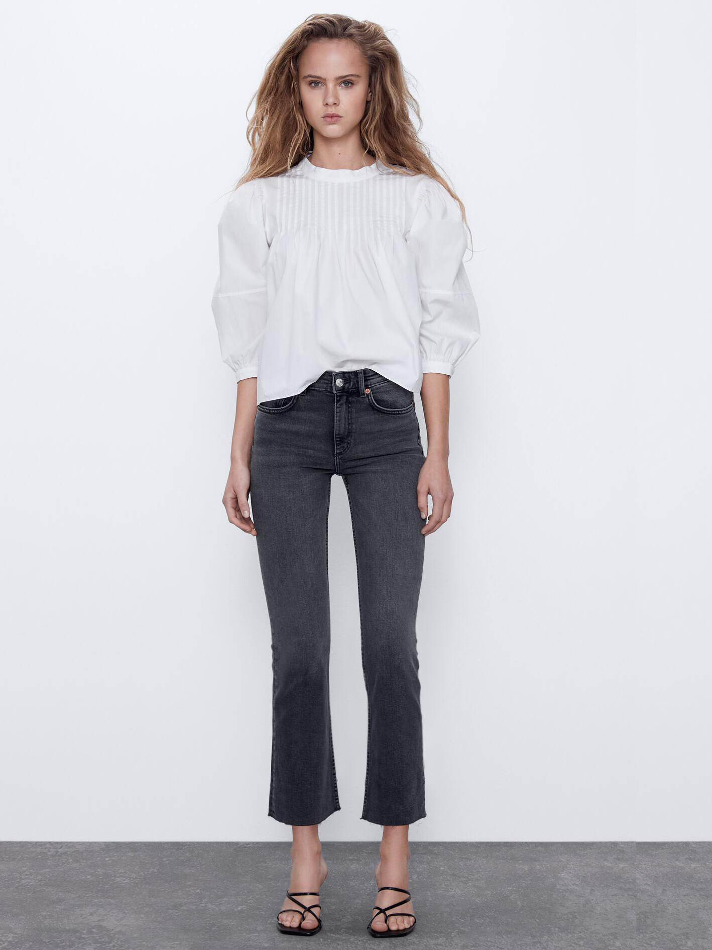 

Джинсы Zara  темно серый 3643014807, Джинсы Zara 40 темно серый 3643014807