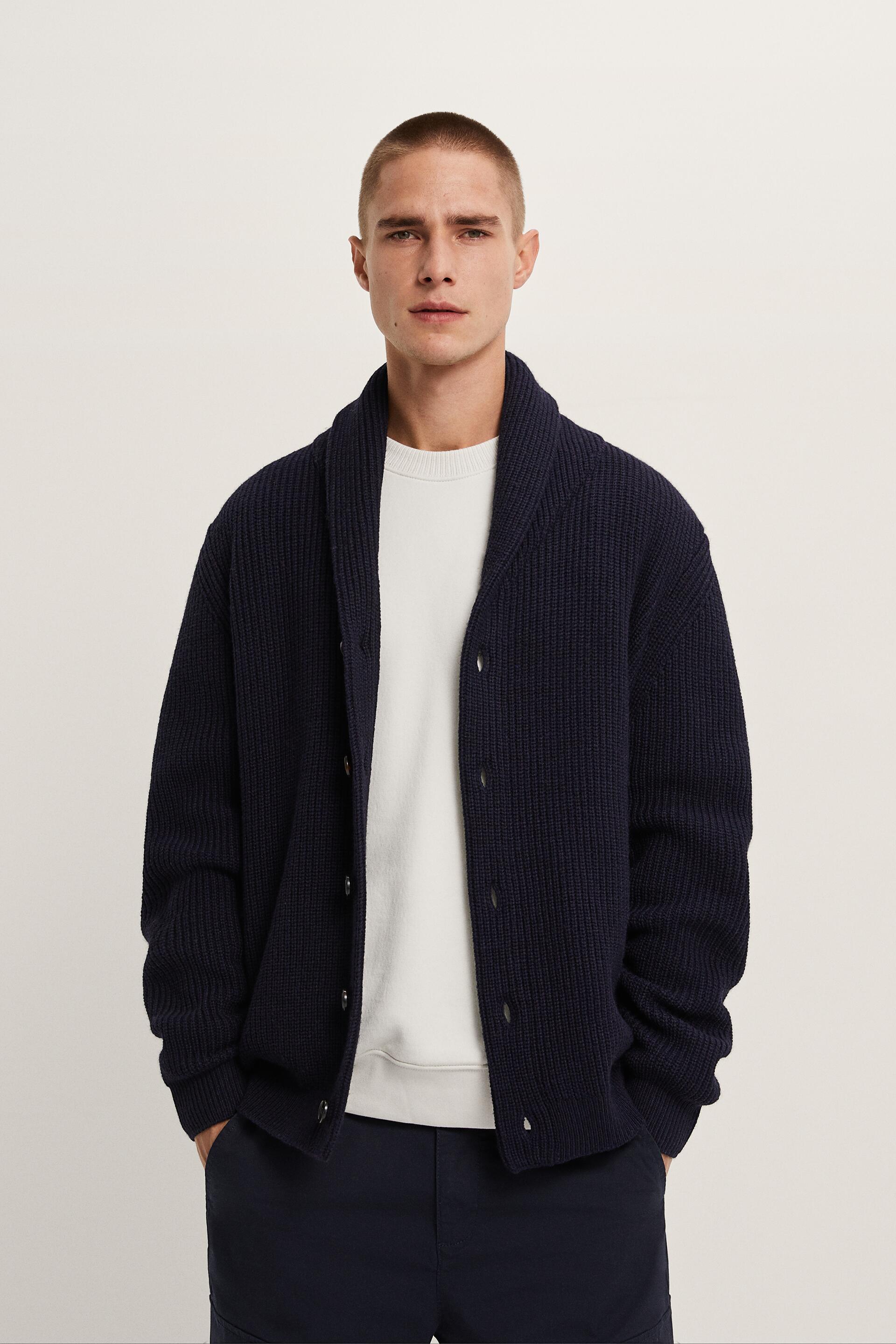 

Кардиган Zara  темно синий 0693309401, Кардиган Zara M темно синий 0693309401