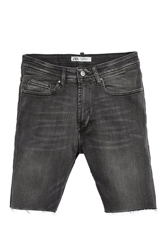 

Шорты Zara  темно серый 5575371802, Шорты Zara 46 темно серый 5575371802