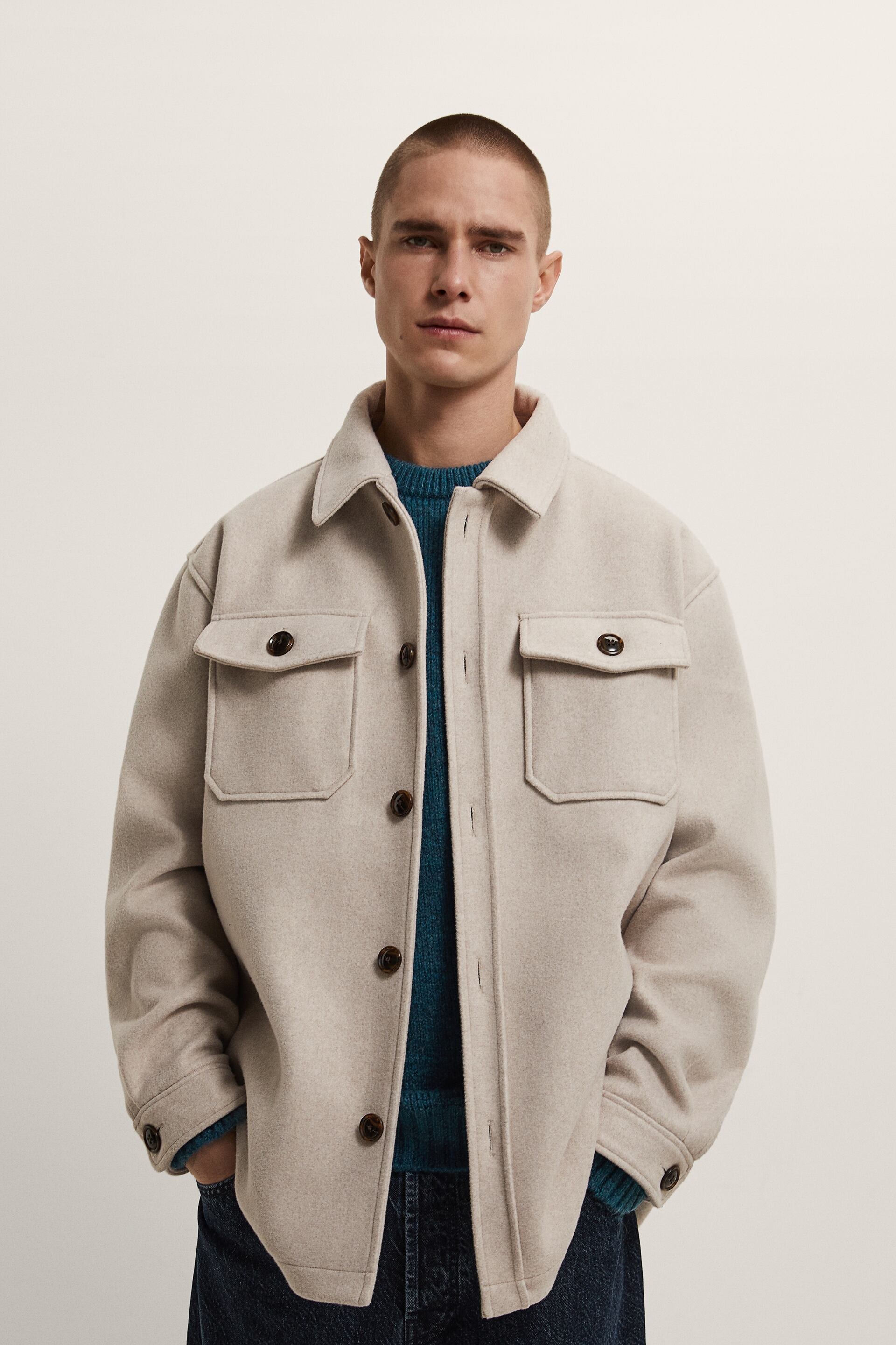 

Куртка Zara  светло бежевый 9870670711, Куртка Zara S светло бежевый 9870670711
