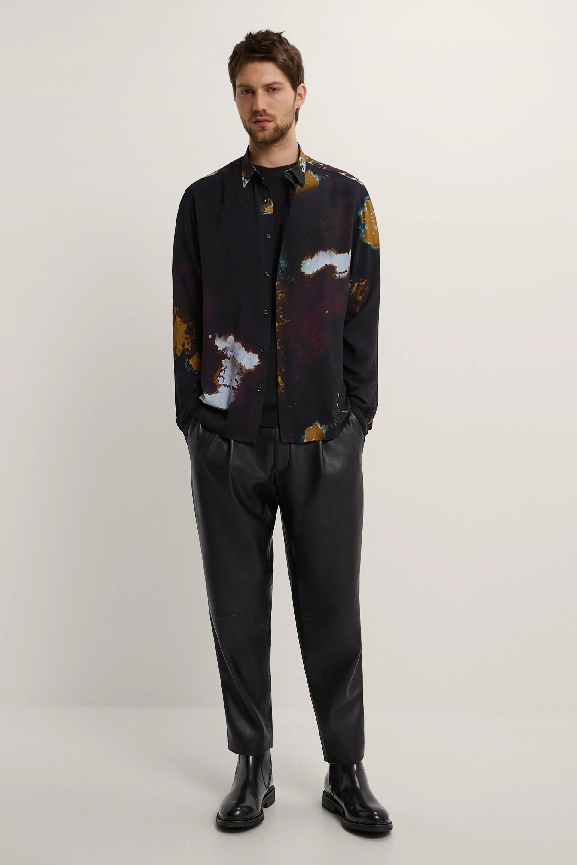 

Брюки Zara  черный 9621366800, Брюки Zara L черный 9621366800