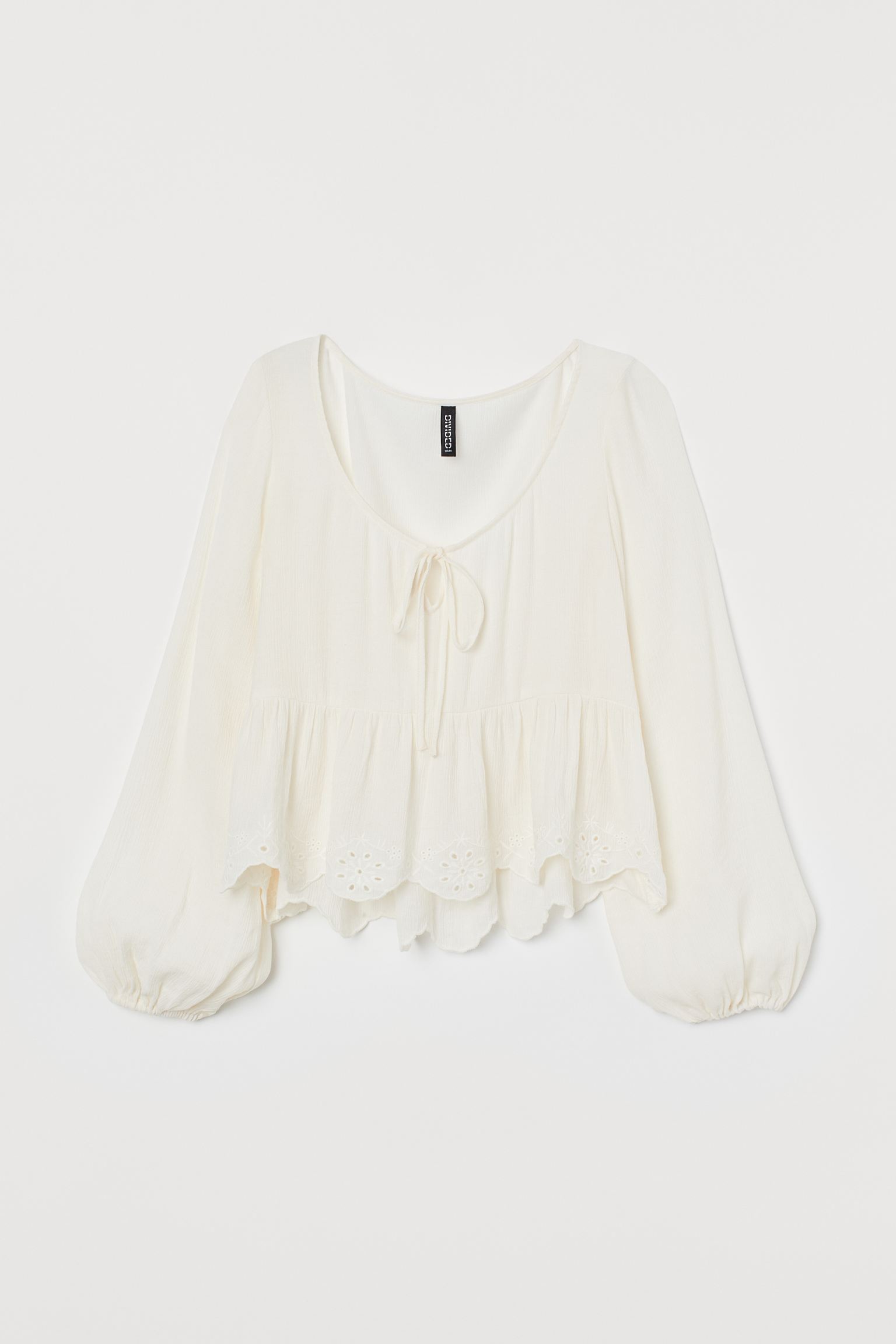 

Блуза H&M 44 белый 16128886091