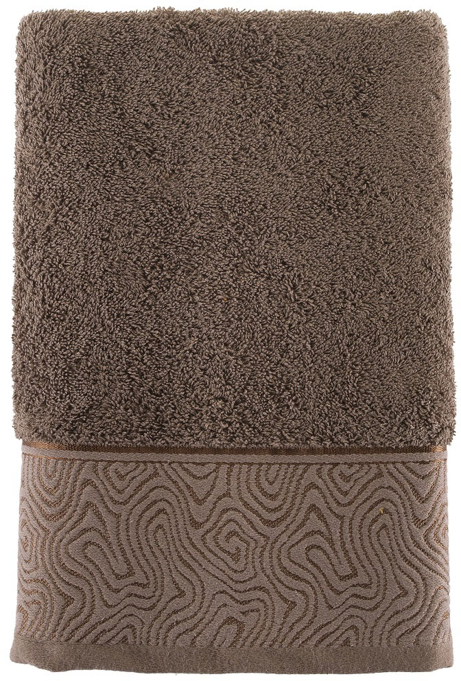 

Полотенце Arya Fold Жаккард 70х140 см Коричневое