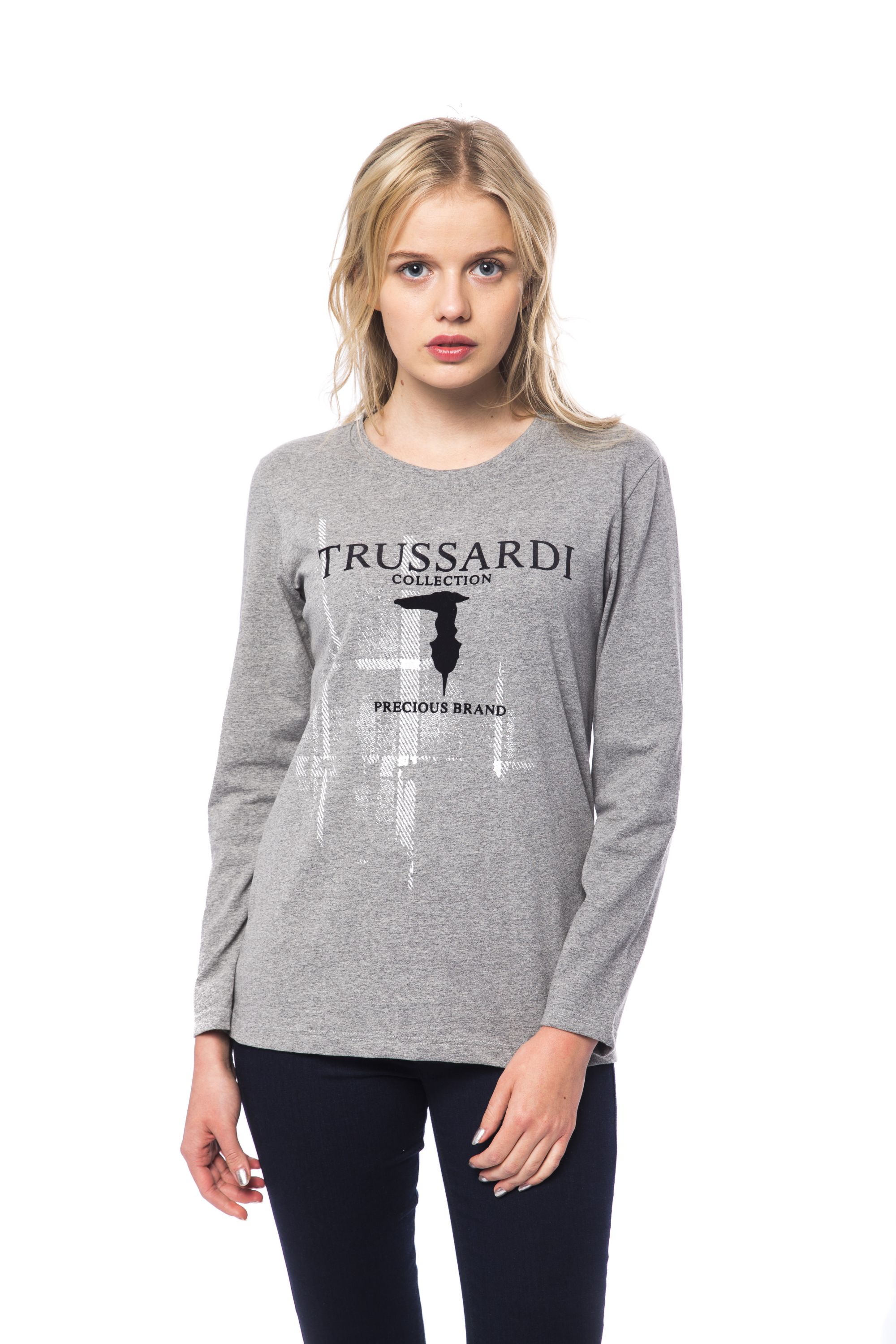 

Лонгслив TRUSSARDI  Серый, Лонгслив TRUSSARDI 3XL Серый