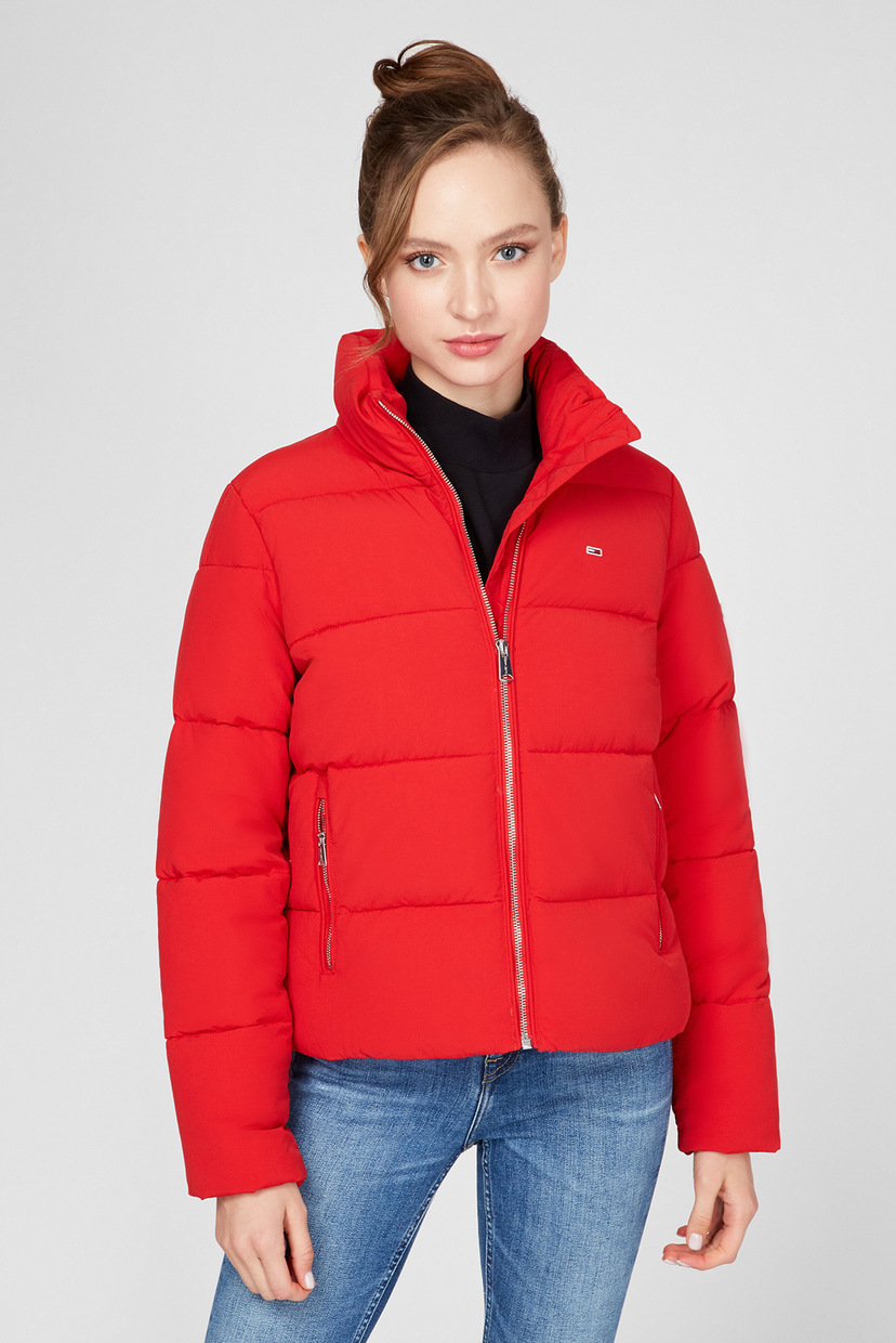 

Женская красная куртка MODERN Tommy Hilfiger M DW0DW08843