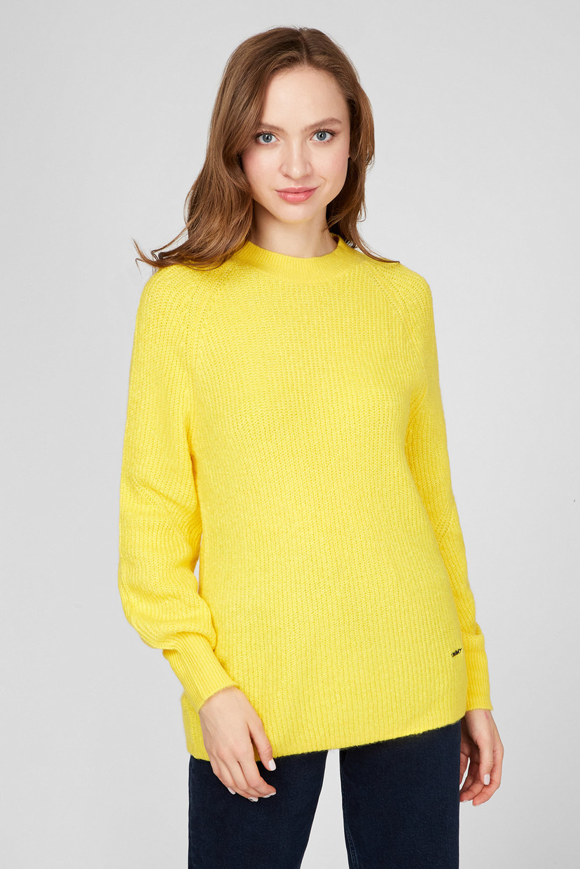 

Женский желтый свитер LOFTY YARN CREW Tommy Hilfiger M DW0DW09137