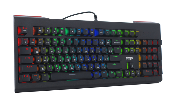 

Клавиатура ERGO KB-950 ENG/RUS/UKR Чорний (KB-950)