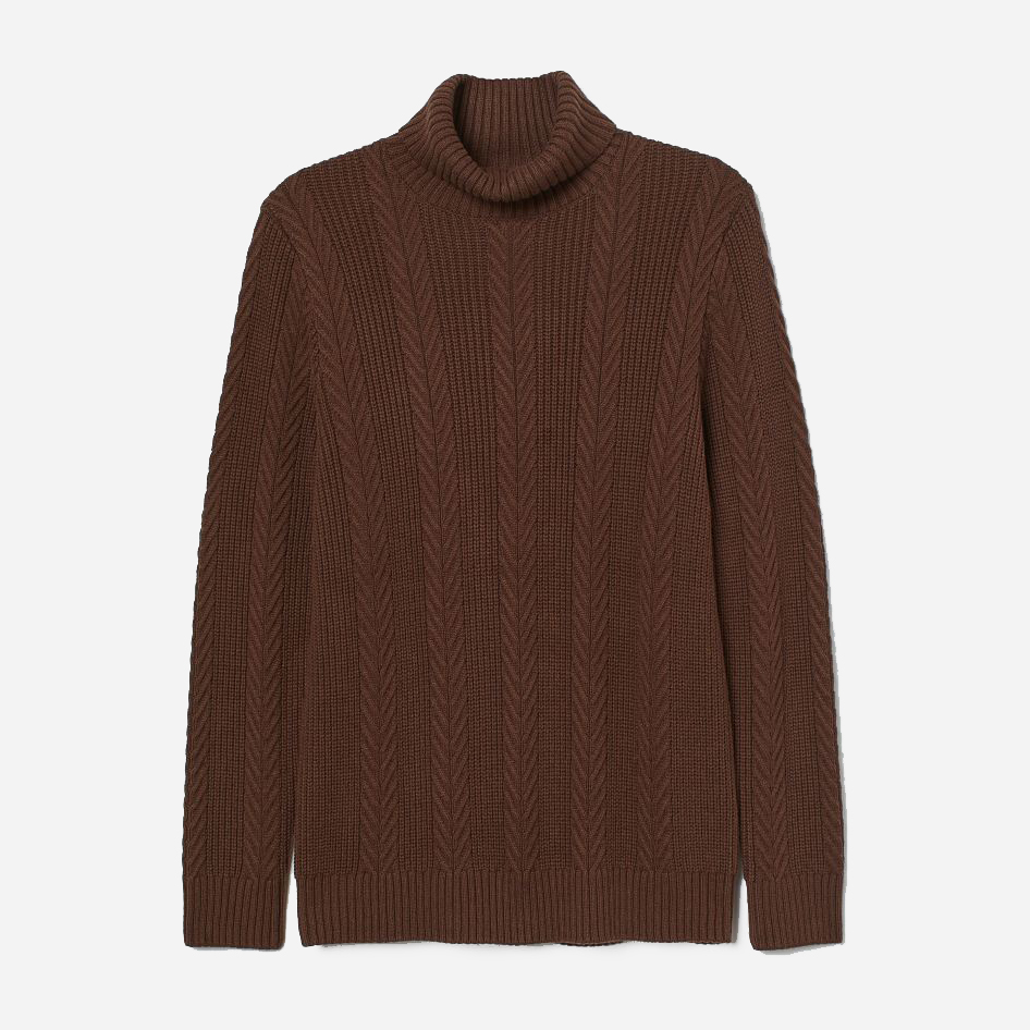 

Джемпер H&M 60914557  Коричневый, Джемпер H&M 60914557 S Коричневый