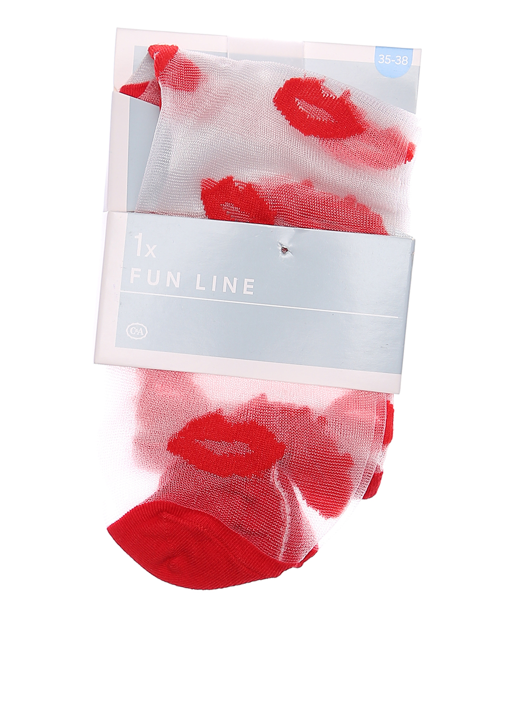 

Носки капроновые C&A   красный 5867574090501, Носки капроновые C&A 35 38 красный 5867574090501