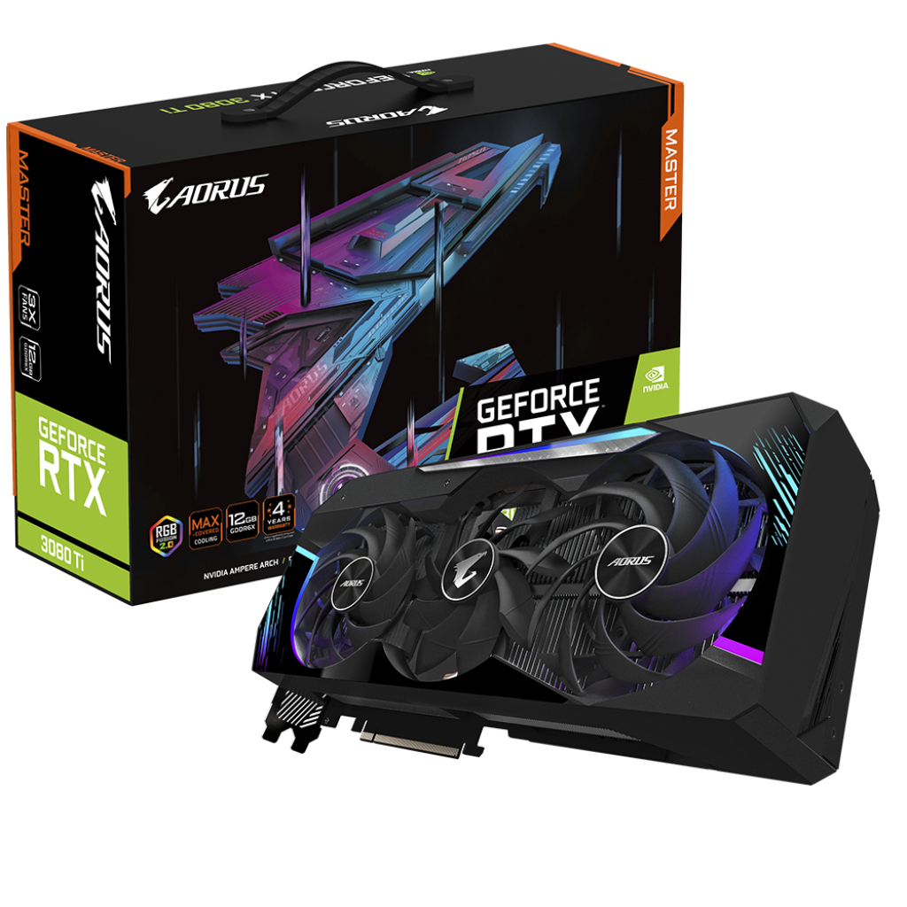 

Видеокарта GIGABYTE GeForce RTX3080Ti 12Gb AORUS MASTER (GV-N308TAORUS M-12GD)