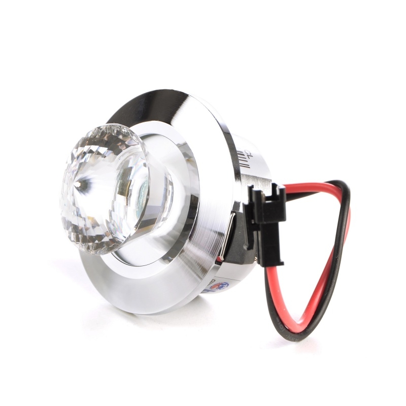 

Светильник точечный для ванной LED-113/1 CH CL Brille L13-045