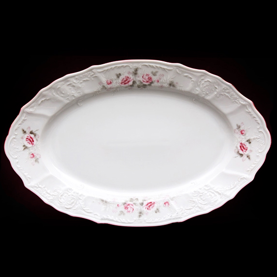 

Блюдо овальное 36см bernadotte Thun фарфор Чехия