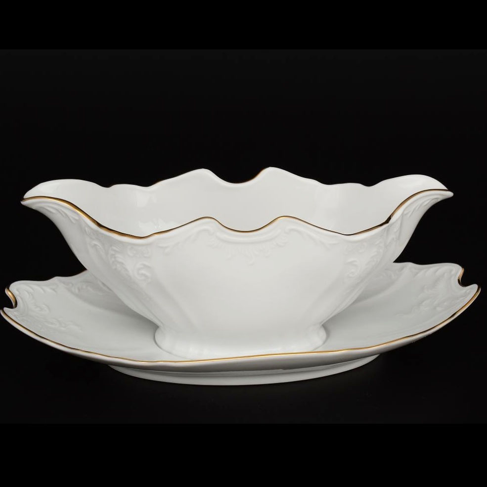 

Соусник овальный 0,50 л bernadotte Thun фарфор Чехия