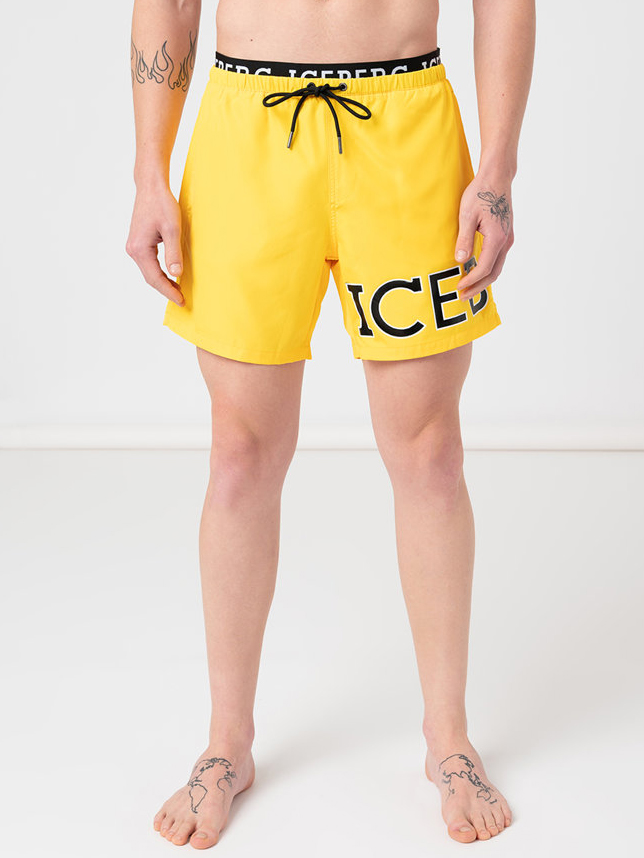 

Шорты для купания Iceberg Medium Boardshort ICE1MBM01  Yellow, Шорты для купания Iceberg Medium Boardshort ICE1MBM01 M Yellow